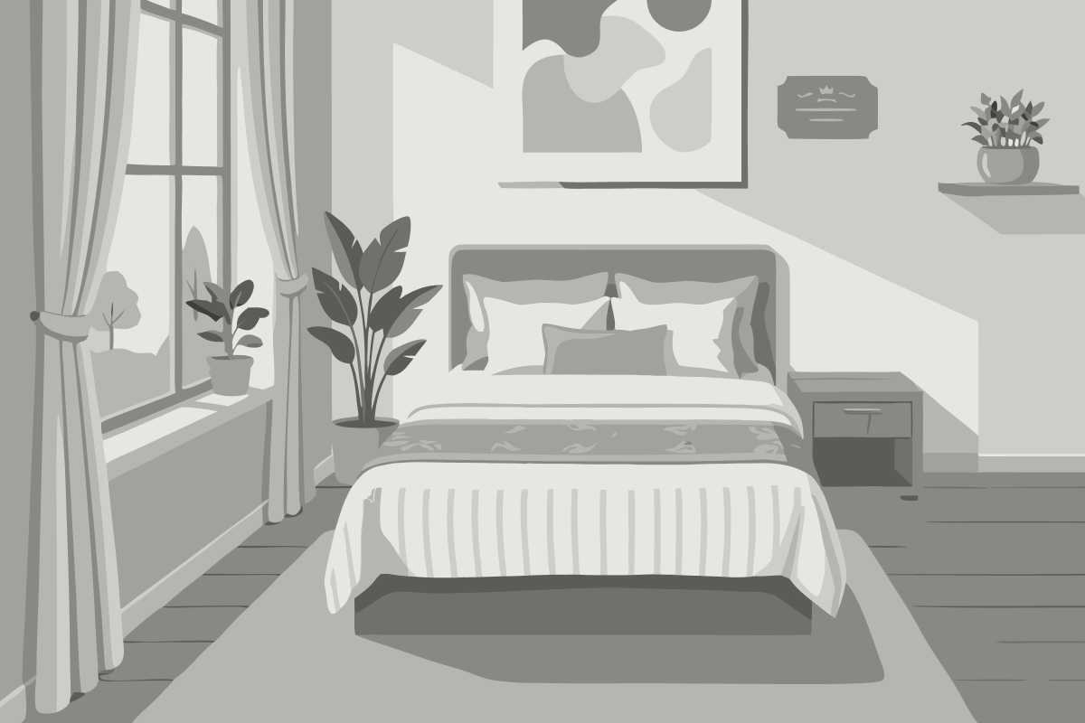 Appartamento con 2 Camere da Letto e Balcone